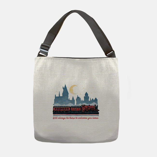 Welcome You Home-None-Adjustable Tote-Bag-glitchygorilla