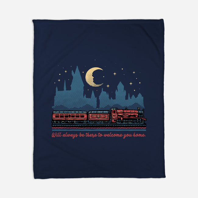 Welcome You Home-None-Fleece-Blanket-glitchygorilla