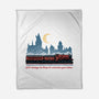 Welcome You Home-None-Fleece-Blanket-glitchygorilla