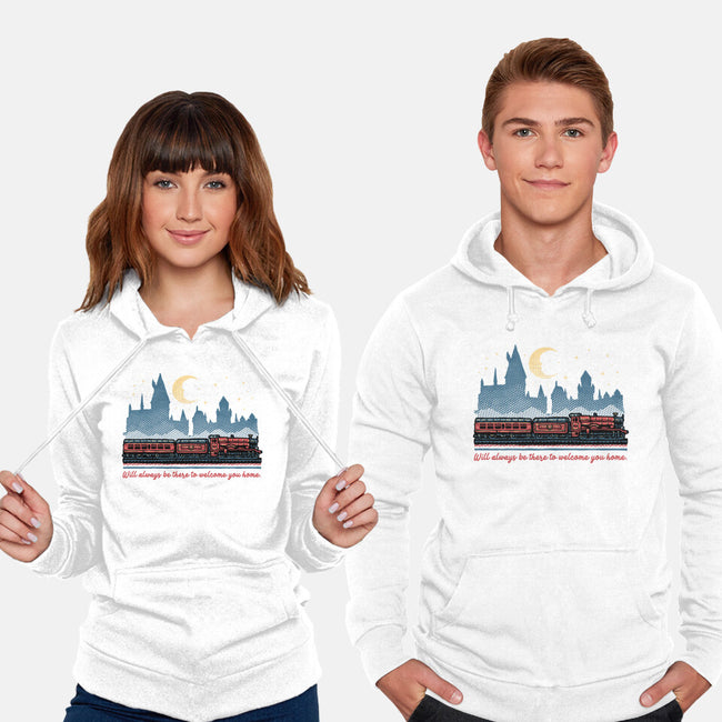 Welcome You Home-Unisex-Pullover-Sweatshirt-glitchygorilla