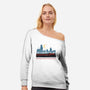 Welcome You Home-Womens-Off Shoulder-Sweatshirt-glitchygorilla