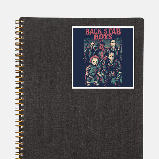 Back Stab Boys-None-Glossy-Sticker-eduely
