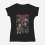Back Stab Boys-Womens-V-Neck-Tee-eduely