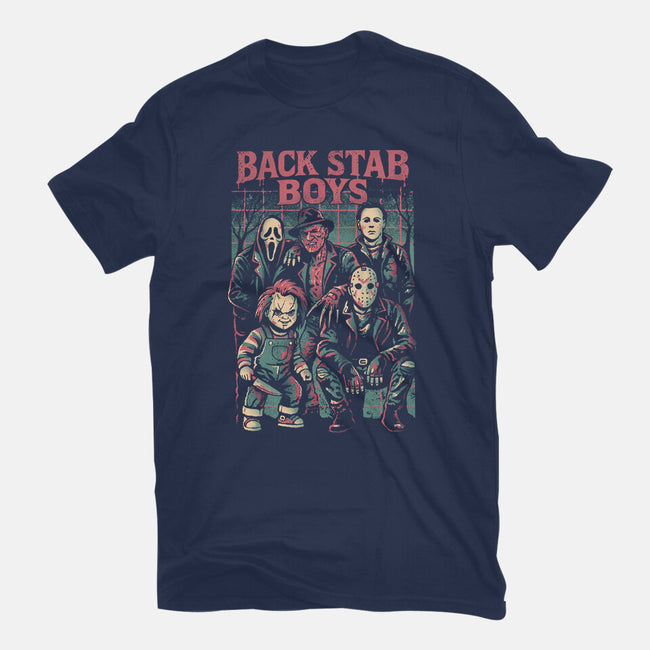Back Stab Boys-Mens-Basic-Tee-eduely