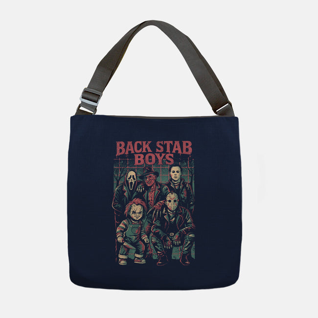 Back Stab Boys-None-Adjustable Tote-Bag-eduely
