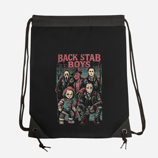Back Stab Boys-None-Drawstring-Bag-eduely