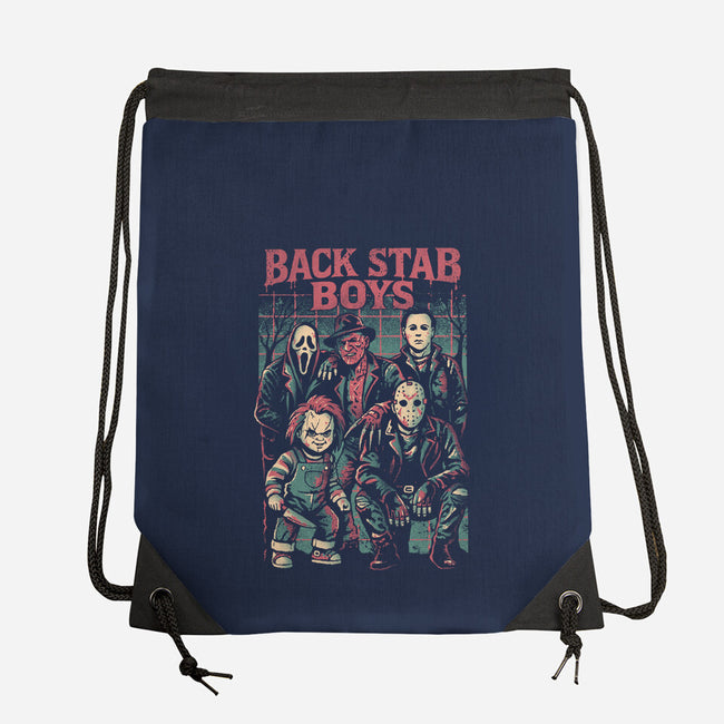 Back Stab Boys-None-Drawstring-Bag-eduely