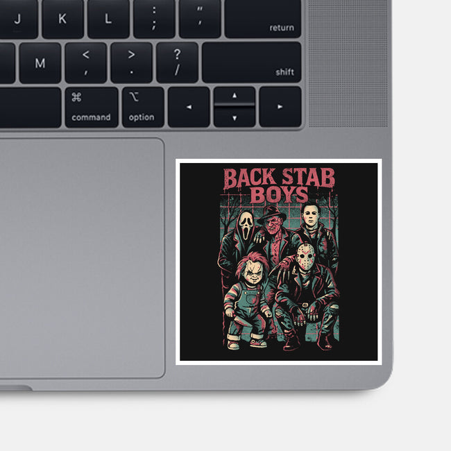 Back Stab Boys-None-Glossy-Sticker-eduely