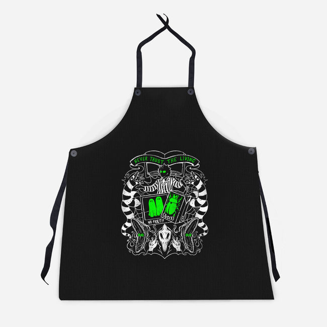Living People Are Overrated-Unisex-Kitchen-Apron-eduely