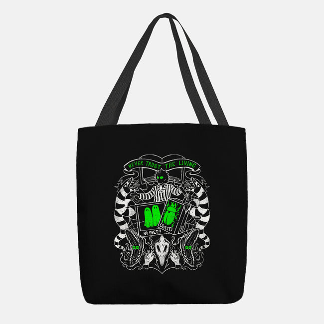 Living People Are Overrated-None-Basic Tote-Bag-eduely