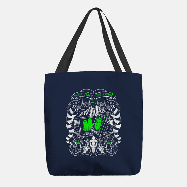 Living People Are Overrated-None-Basic Tote-Bag-eduely