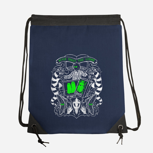 Living People Are Overrated-None-Drawstring-Bag-eduely