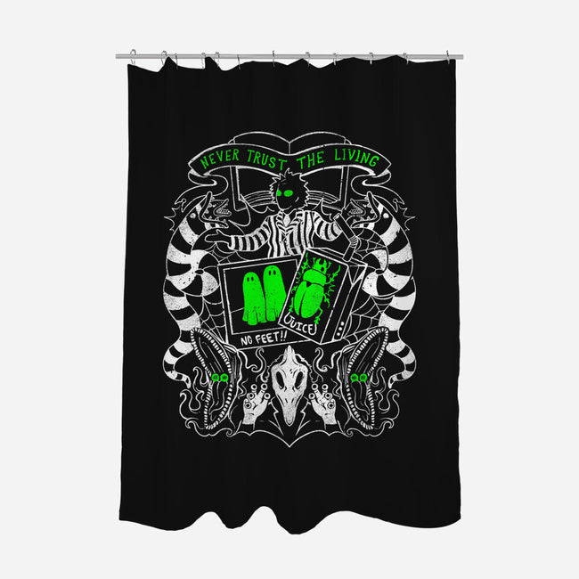 Living People Are Overrated-None-Polyester-Shower Curtain-eduely