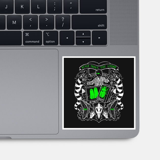 Living People Are Overrated-None-Glossy-Sticker-eduely