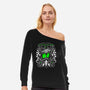 Living People Are Overrated-Womens-Off Shoulder-Sweatshirt-eduely