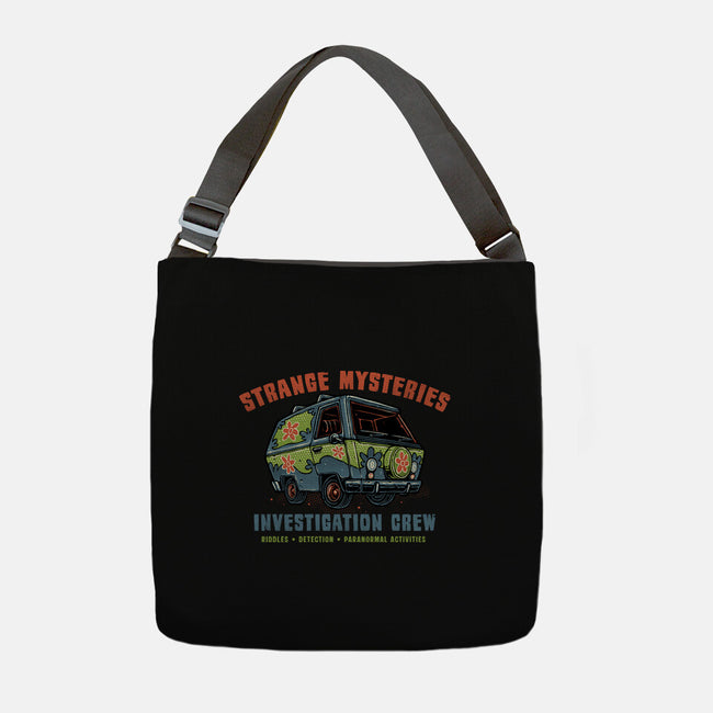 Strange Mysteries-None-Adjustable Tote-Bag-glitchygorilla