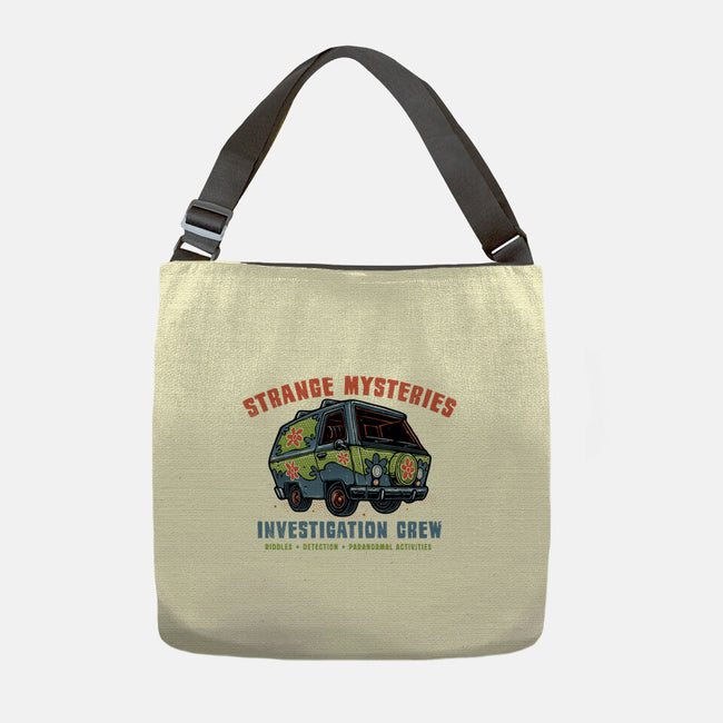 Strange Mysteries-None-Adjustable Tote-Bag-glitchygorilla