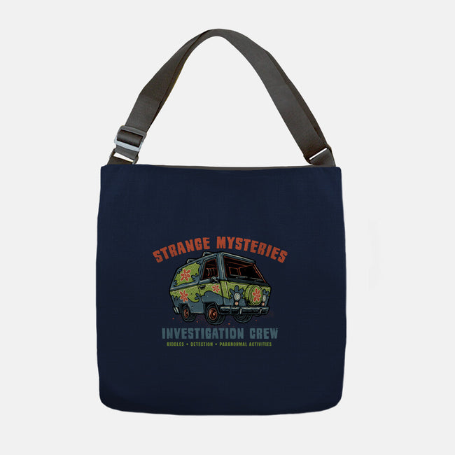 Strange Mysteries-None-Adjustable Tote-Bag-glitchygorilla