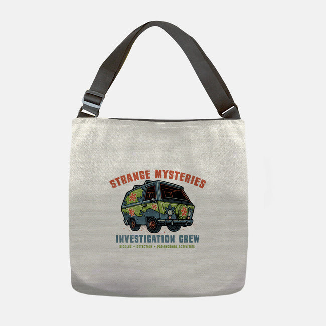 Strange Mysteries-None-Adjustable Tote-Bag-glitchygorilla