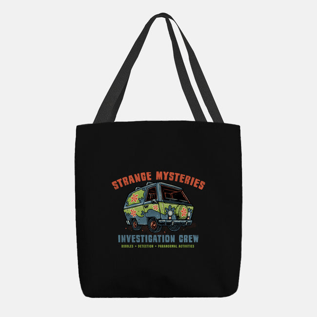 Strange Mysteries-None-Basic Tote-Bag-glitchygorilla
