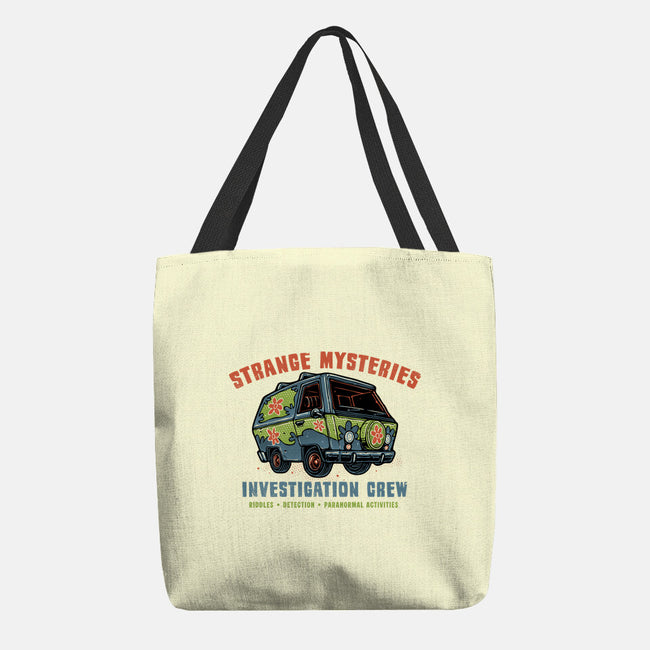 Strange Mysteries-None-Basic Tote-Bag-glitchygorilla