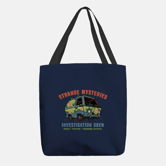 Strange Mysteries-None-Basic Tote-Bag-glitchygorilla