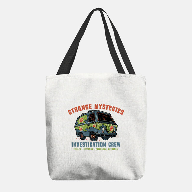 Strange Mysteries-None-Basic Tote-Bag-glitchygorilla