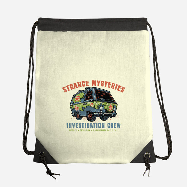 Strange Mysteries-None-Drawstring-Bag-glitchygorilla