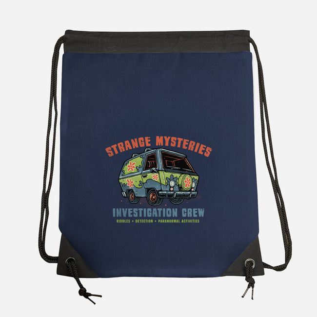 Strange Mysteries-None-Drawstring-Bag-glitchygorilla