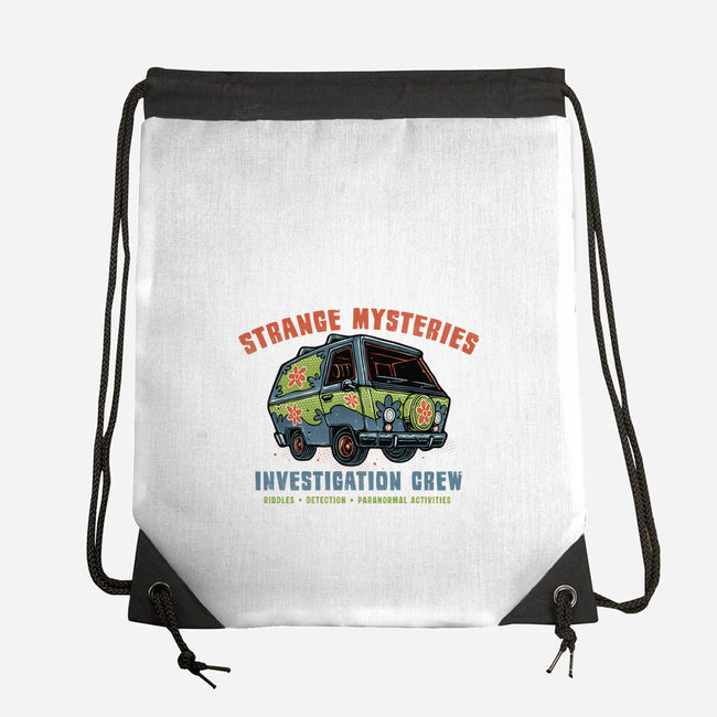 Strange Mysteries-None-Drawstring-Bag-glitchygorilla