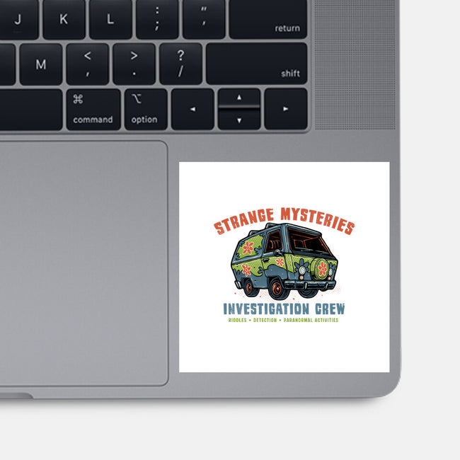 Strange Mysteries-None-Glossy-Sticker-glitchygorilla