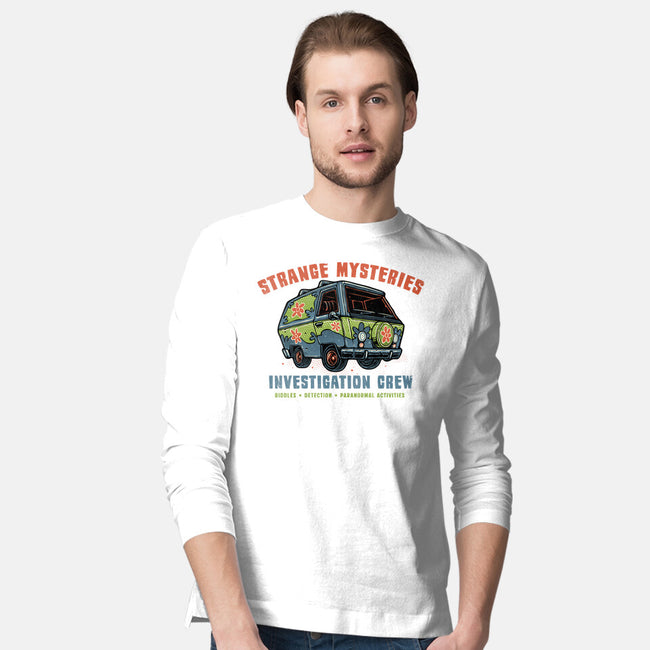 Strange Mysteries-Mens-Long Sleeved-Tee-glitchygorilla