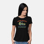 Strange Mysteries-Womens-Basic-Tee-glitchygorilla
