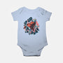 Krypto Up Up And Away-Baby-Basic-Onesie-glitchygorilla