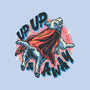 Krypto Up Up And Away-Mens-Premium-Tee-glitchygorilla