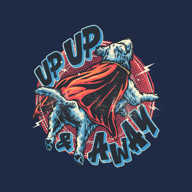 Krypto Up Up And Away-Unisex-Pullover-Sweatshirt-glitchygorilla