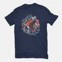 Krypto Up Up And Away-Mens-Heavyweight-Tee-glitchygorilla