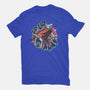 Krypto Up Up And Away-Womens-Basic-Tee-glitchygorilla