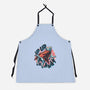 Krypto Up Up And Away-Unisex-Kitchen-Apron-glitchygorilla