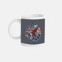 Krypto Up Up And Away-None-Mug-Drinkware-glitchygorilla