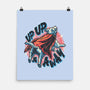 Krypto Up Up And Away-None-Matte-Poster-glitchygorilla
