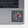Krypto Up Up And Away-None-Glossy-Sticker-glitchygorilla