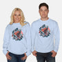 Krypto Up Up And Away-Unisex-Crew Neck-Sweatshirt-glitchygorilla