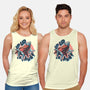 Krypto Up Up And Away-Unisex-Basic-Tank-glitchygorilla