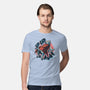 Krypto Up Up And Away-Mens-Premium-Tee-glitchygorilla