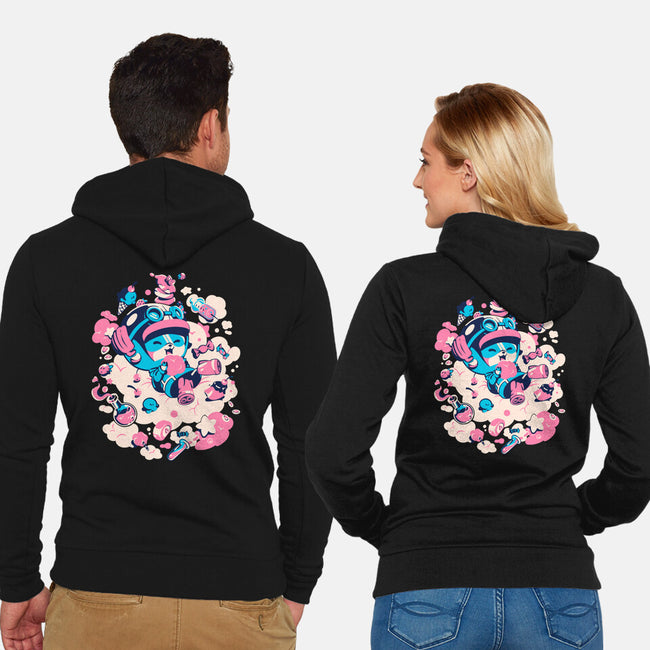 Sweet Medicine-Unisex-Zip-Up-Sweatshirt-Estudio Horta