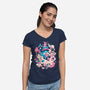 Sweet Medicine-Womens-V-Neck-Tee-Estudio Horta