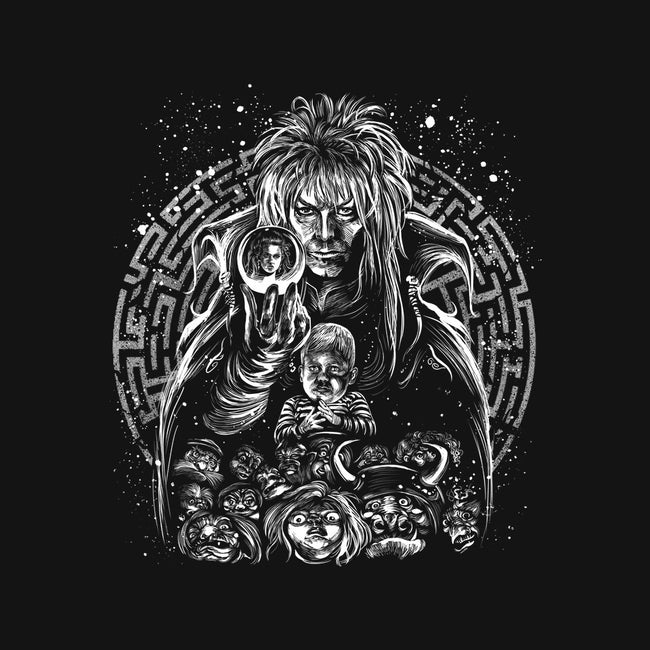 Goblin King Under The Snow-Unisex-Pullover-Sweatshirt-zascanauta