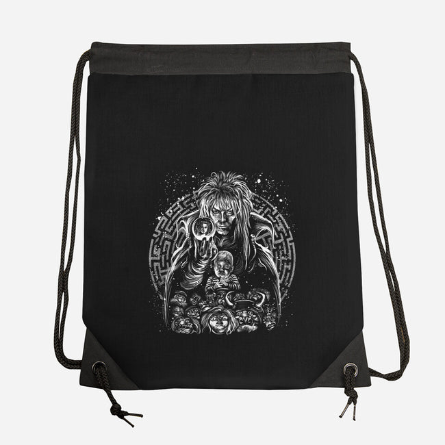 Goblin King Under The Snow-None-Drawstring-Bag-zascanauta