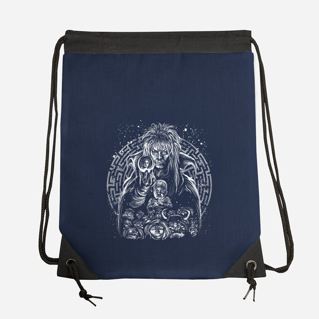 Goblin King Under The Snow-None-Drawstring-Bag-zascanauta